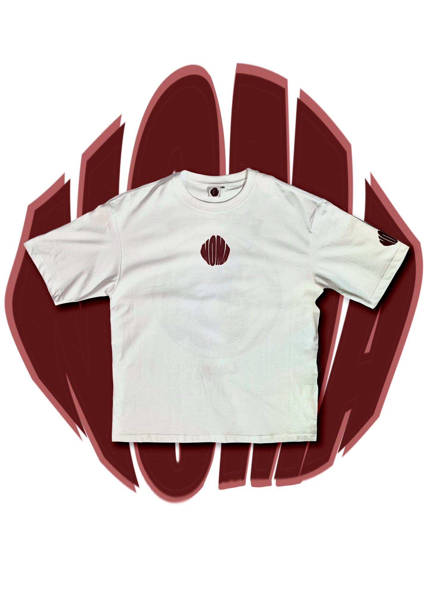 Tee-shirt oversize NOMA "Fish-eye lens" shoe édition