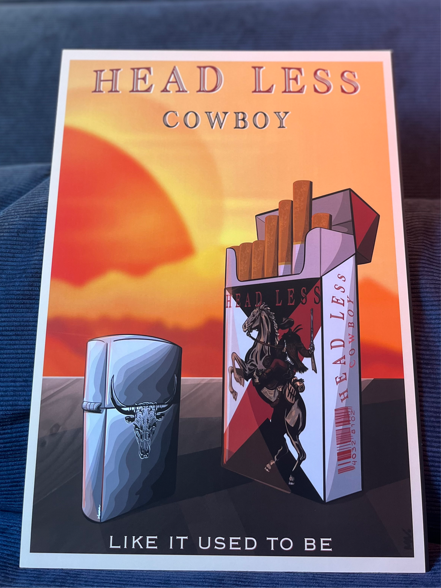 Print Noma "HEADLESS COWBOY"