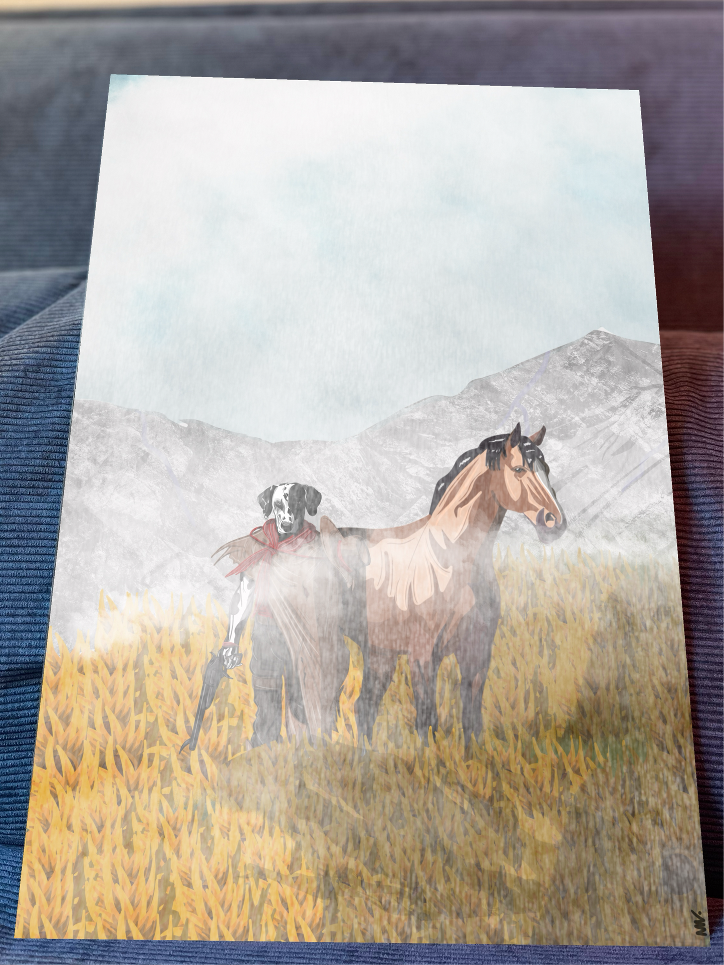 Print Noma "cow dog"