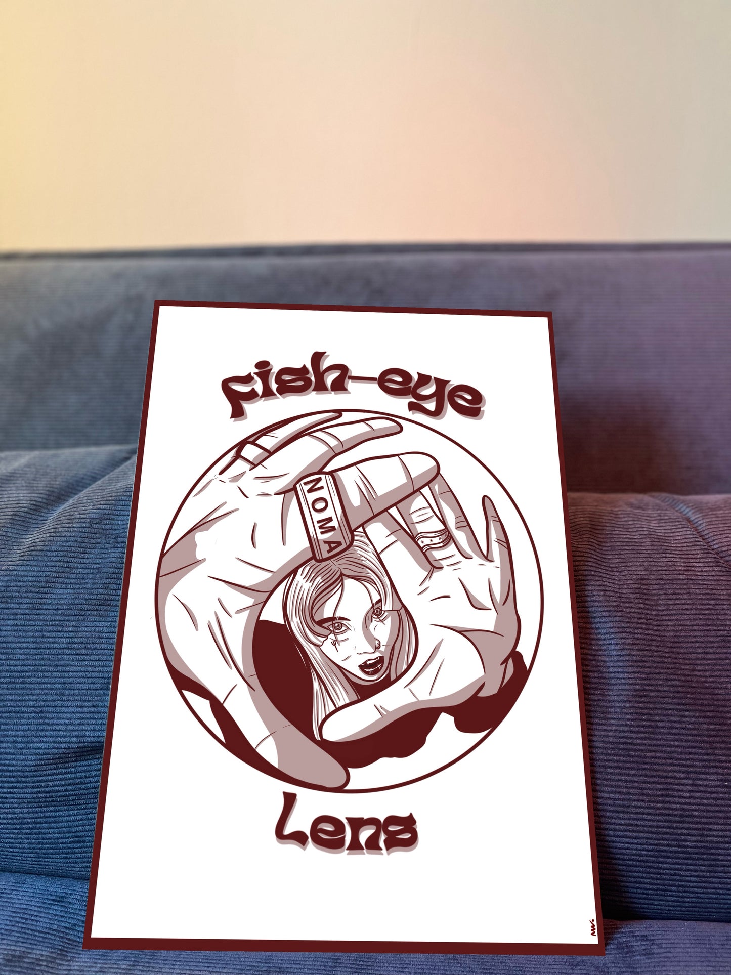 Print Noma "fish-eye lens"ring édition