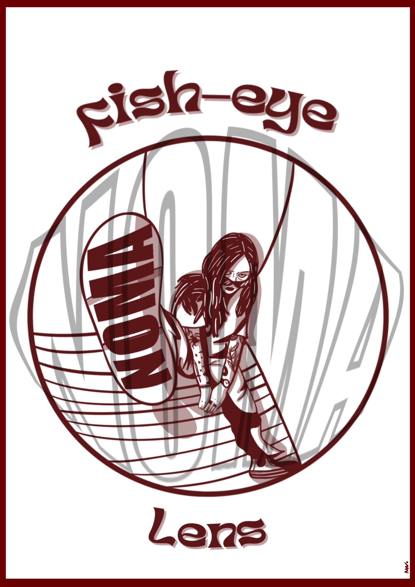 Print Noma "fisheye lens"