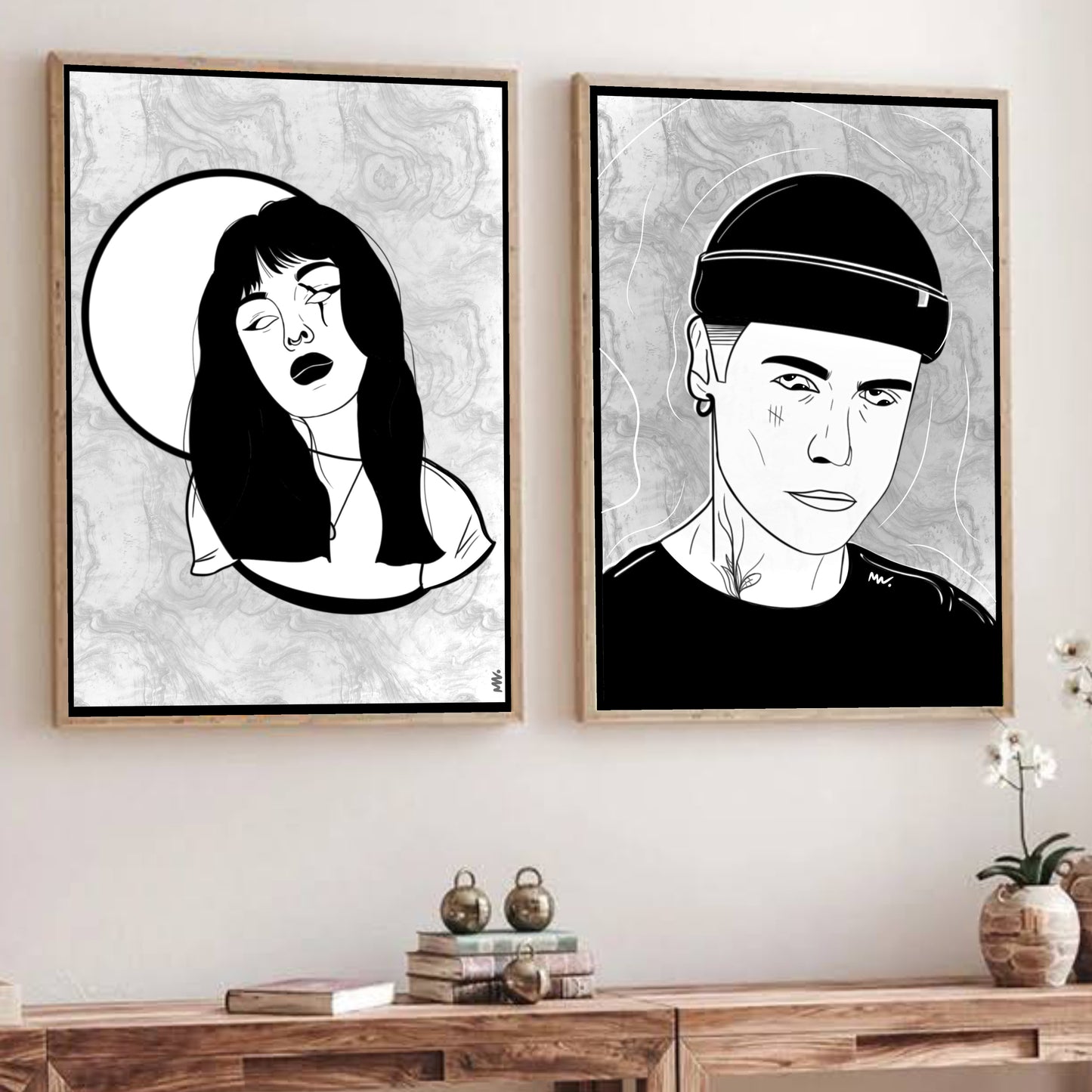Print Noma "him and her" (lots)