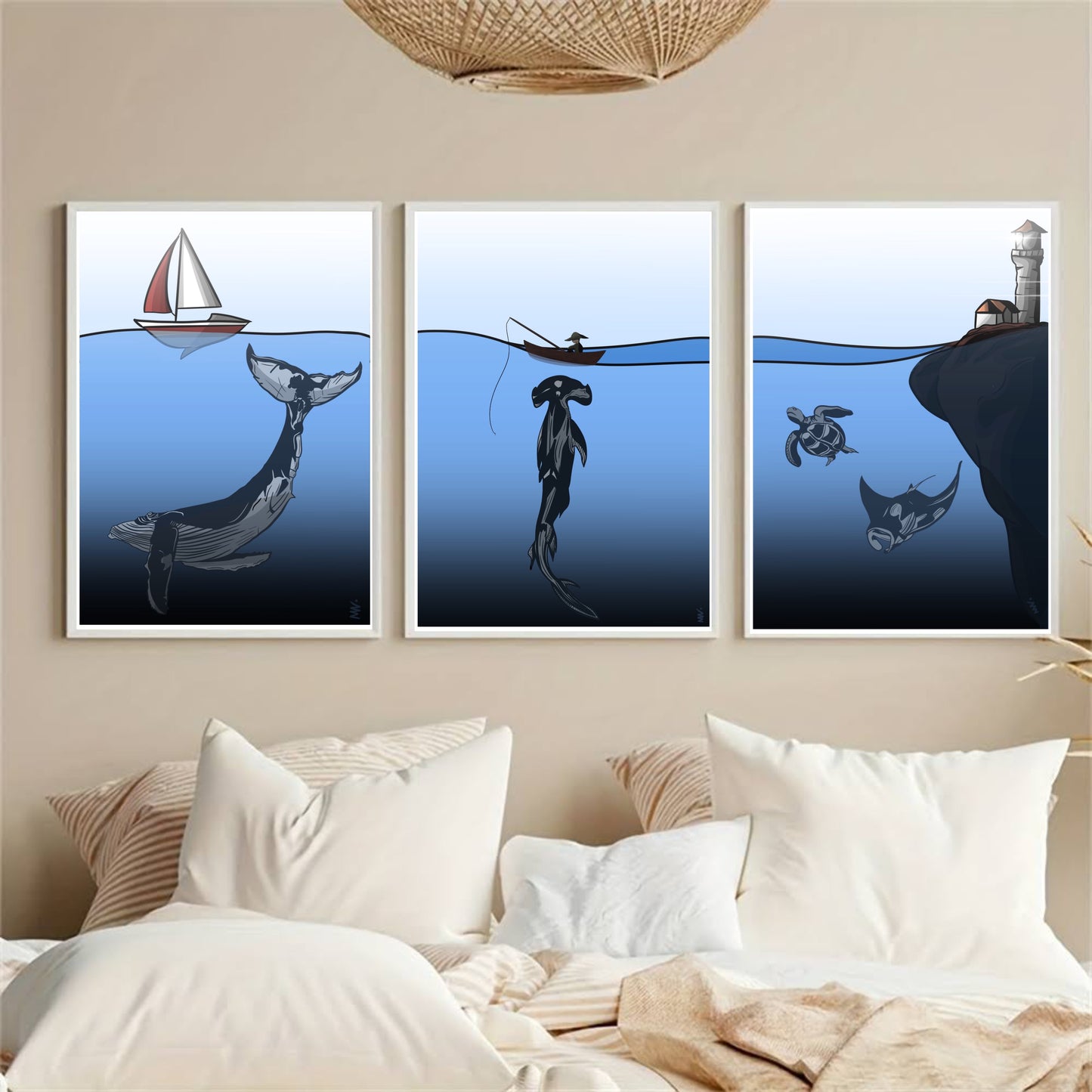 Print Noma "under the boats"