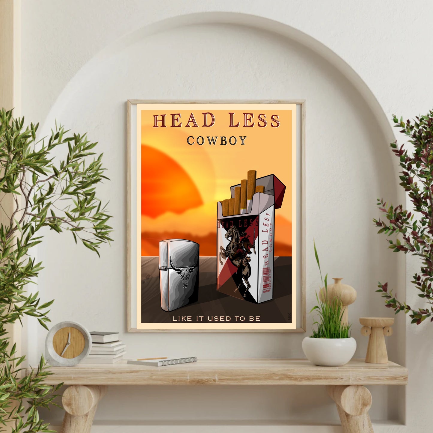 Print Noma "HEADLESS COWBOY"