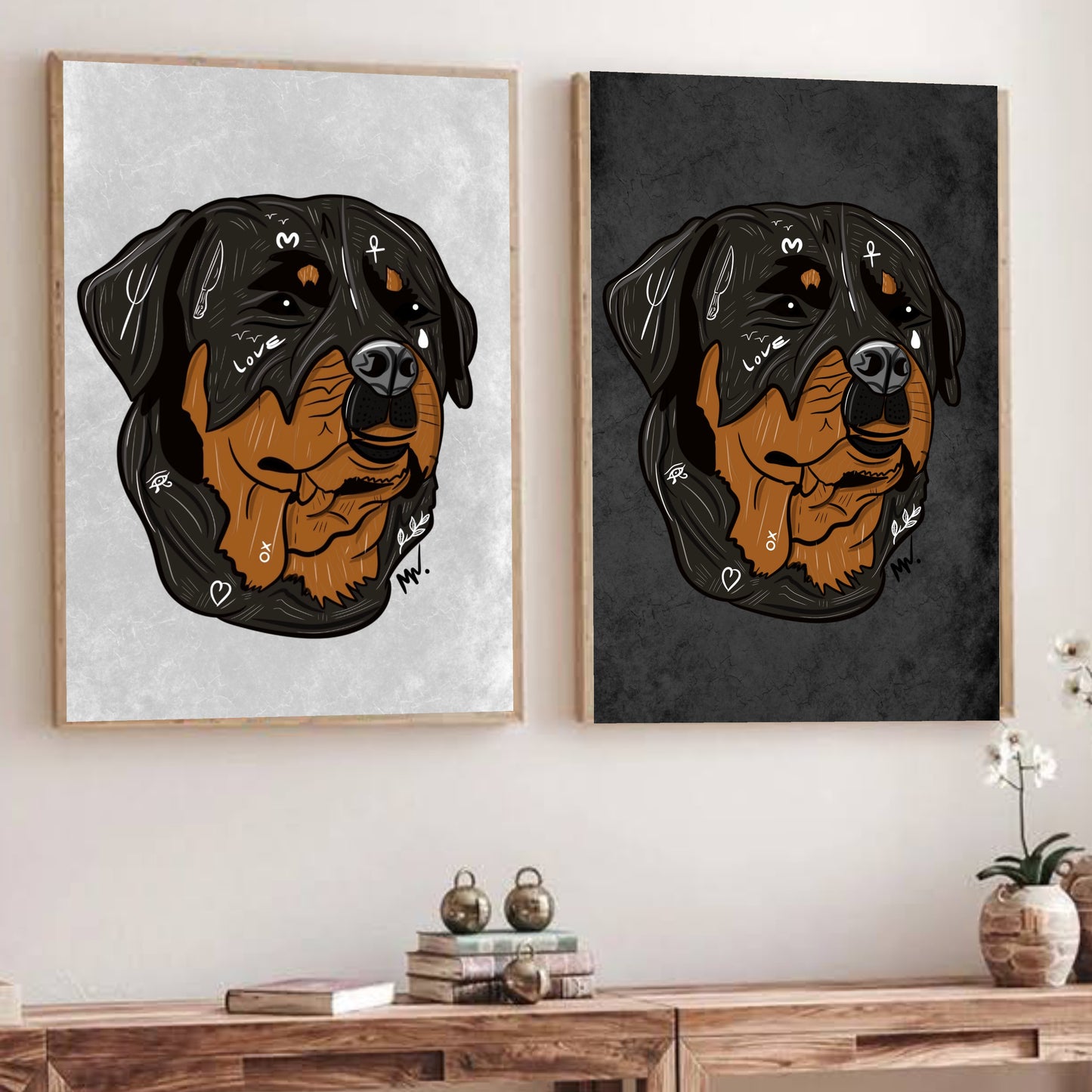 Print Noma "the rott" noir