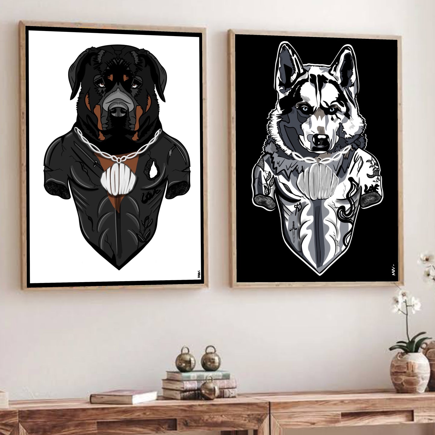 Print Noma "Icehusky"